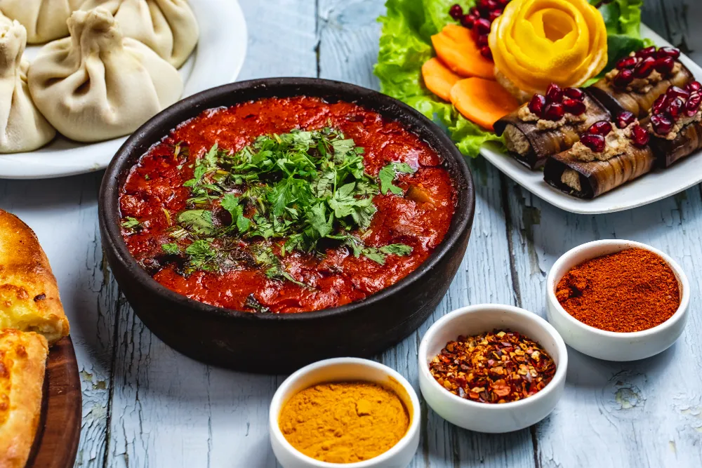 Indian and continental dishes